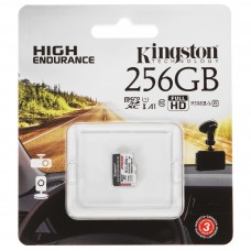 Карта памяти MicroSDXC 256GB Kingston Class 10 Canvas Select High Endurance UHS-I A1 V30 U1 (95 Mb/s) без адаптера (SDCE/256GB)