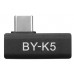 Адаптер BOYA BY-K5 с USB Type-C на USB-Type-C угловой