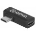 Адаптер BOYA BY-K5 с USB Type-C на USB-Type-C угловой Адаптер BOYA BY-K5 с USB Type-C на USB-Type-C угловой