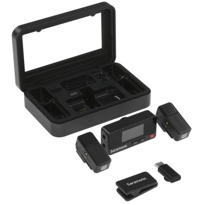 Радиосистема Saramonic Air-01 (TX+TX+RX) приёмник + 2 передатчика универсальная