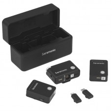 Радиосистема Saramonic Ultra 01 (TX+TX+RX) приёмник + 2 передатчика универсальная Black