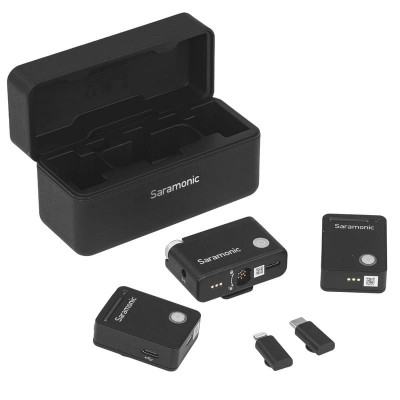 Радиосистема Saramonic Ultra 01 (TX+TX+RX) приёмник + 2 передатчика универсальная Black