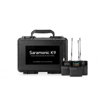 Радиосистема Saramonic K9 Digital Duo (RX+TX+TX приемник + 2 передатчика)