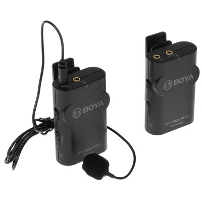 Двухканальная беспроводная микрофонная система BOYA BY-WM4 Pro-К4 Lightning
