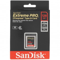 Карта памяти 128GB SanDisk Extreme PRO CFexpress CFexpress Card Type B [SDCFE-128G-GN4NN]