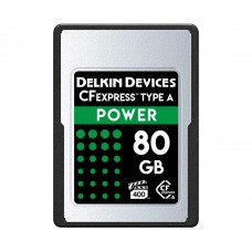 Карта памяти Delkin Devices Power CFexpress Type A 80GB, R/W 880/790 MB/s (DCFXAPWR80)
