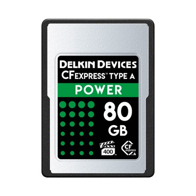 Карта памяти Delkin Devices Power CFexpress Type A 80GB, R/W 880/790 MB/s (DCFXAPWR80)