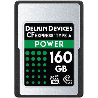 Карта памяти Delkin Devices Power CFexpress Type A 160GB, R/W 880/790 MB/s (DCFXAPWR160)