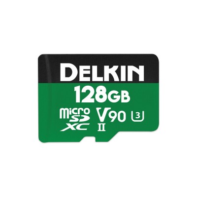 Карта памяти Delkin Devices Power 2000X microSDXC 128GB UHS-II U3 V90, R/W 300/250 MB/s (DDMSDG2000128)