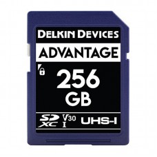 Карта памяти Delkin Devices Advantage SDXC 256GB UHS-I U3 V30, R/W 100/80 MB/s (DDSDW633256G) Карта памяти Delkin Devices Advantage SDXC 256GB UHS-I U3 V30, R/W 100/80 MB/s (DDSDW633256G)