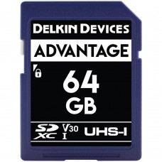Карта памяти Delkin Devices Advantage SDXC 64GB UHS-I U3 V30, R/W 100/80 MB/s (DDSDW63364GB) Карта памяти Delkin Devices Advantage SDXC 64GB UHS-I U3 V30, R/W 100/80 MB/s (DDSDW63364GB)
