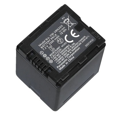 Аккумулятор VW-VBN260 / VW-VBN260E / VW-VBN260E-K для Panasonic HC-X900, HC-X920, HDC-HS900, HDC-SD8