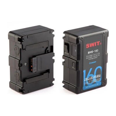 Аккумуляторная батарея SWIT BIVO-160 B-Mount 14.4 В / 28.8 В 160 Вт*ч разъемы D-Tap