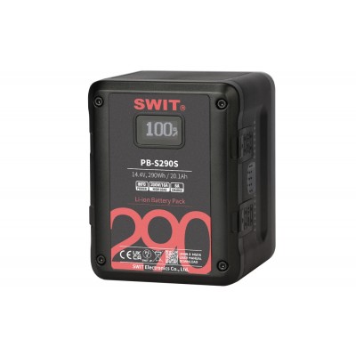 Аккумуляторная батарея SWIT PB-S290S V-Mount для кинокамер 290 Вт*ч разъемы D-Tap, USB-A