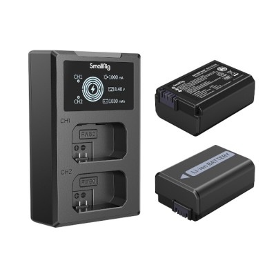 Аккумулятор литий-ионный SmallRig 3818 с зарядным устройством NP-FW50