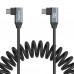 Кабель спиральный SmallRig 4793 USB-C / USB-C (Г-образные штекеры) 35 см