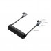 Кабель спиральный SmallRig 4793 USB-C / USB-C (Г-образные штекеры) 35 см