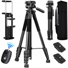Штатив K&F Concept Smart-Pro S255A3 с головой BV01