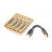 Аккумулятор GreenBean WoodCell AA зарядка USB-C (набор 4 шт.)