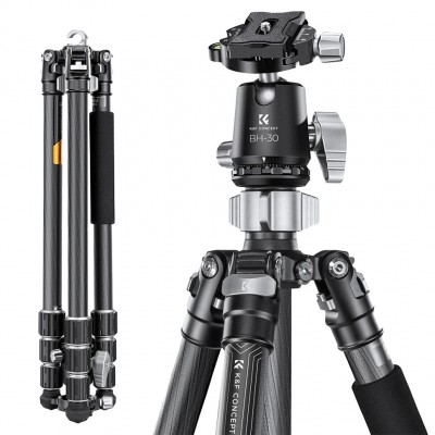 Штатив K&F Concept X254C4 с головой BH-30