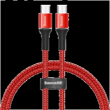 Кабель Baseus Halo Type-C PD2.0 1м красный