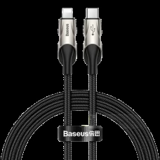 Кабель Baseus Fish eye Type-C - Lightning 1м Чёрный